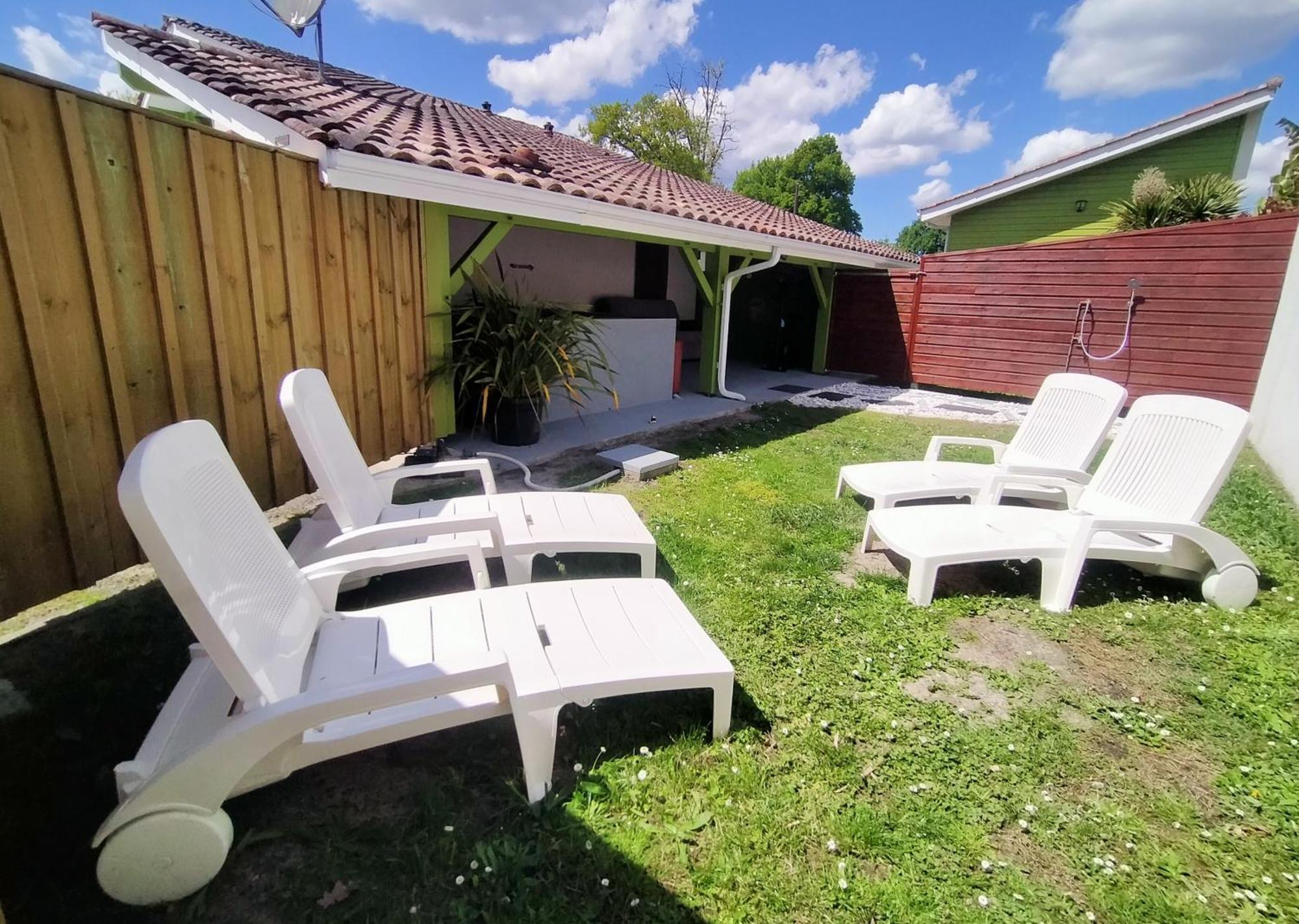 Gite Avec Piscine Et Espace Bien-Etre Partages Entre Bordeaux Et Lacanau Ocean (Adults Only) Brach Exterior photo